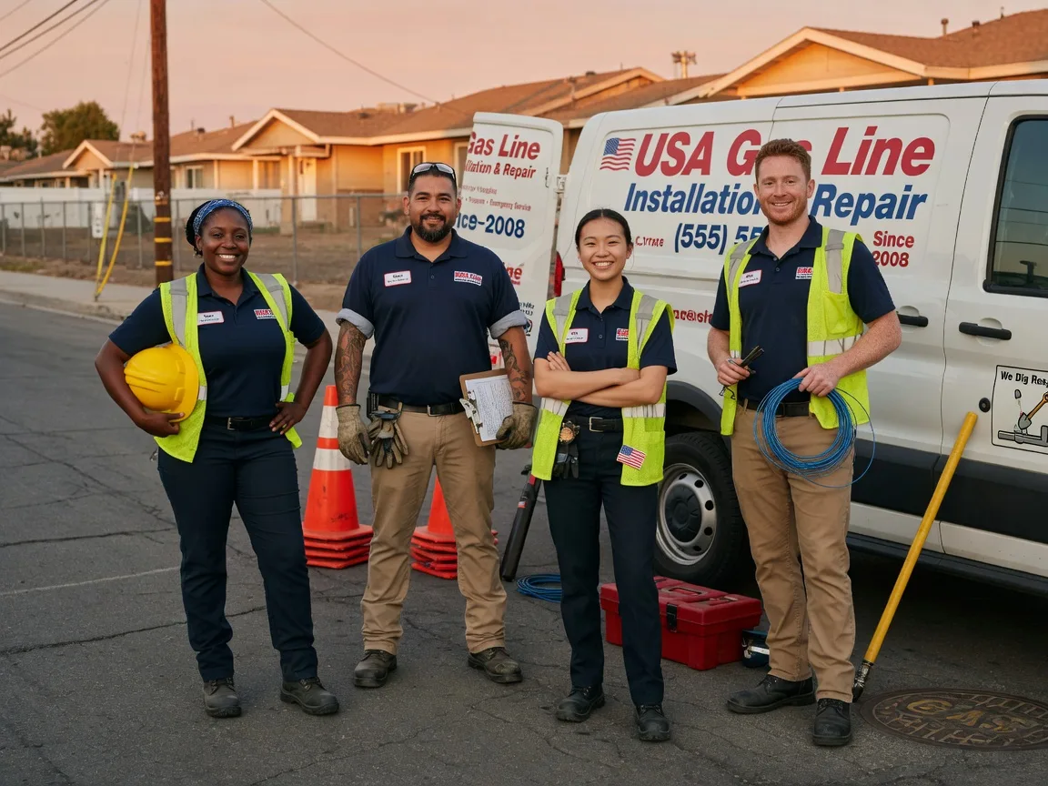 Gas Line Installation company in Shoshoni, WY